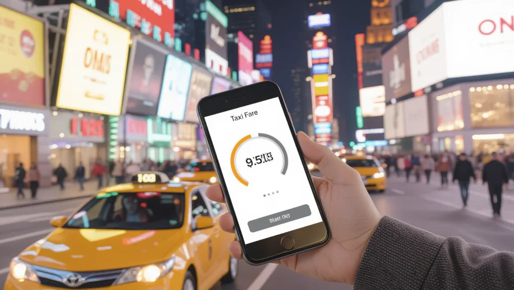 رقم تكسي بالقرب مني