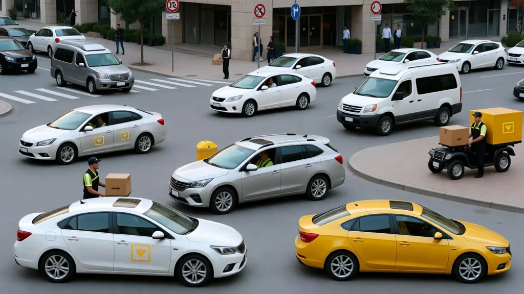 سيارات أجرة عائلية